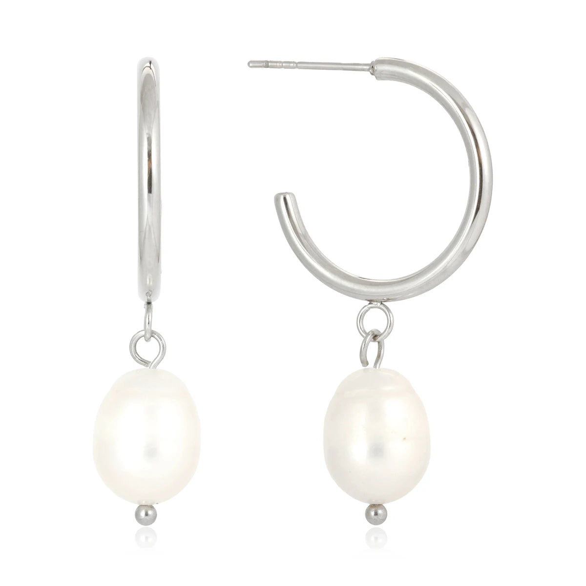Belgravia Pearl Hoops