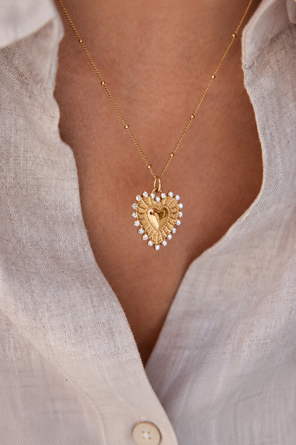 Sunburst Heart
