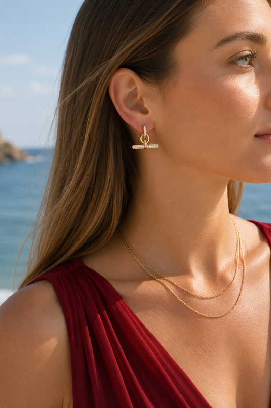 Aurora Pavé Drop