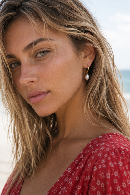 Belgravia Pearl Hoops