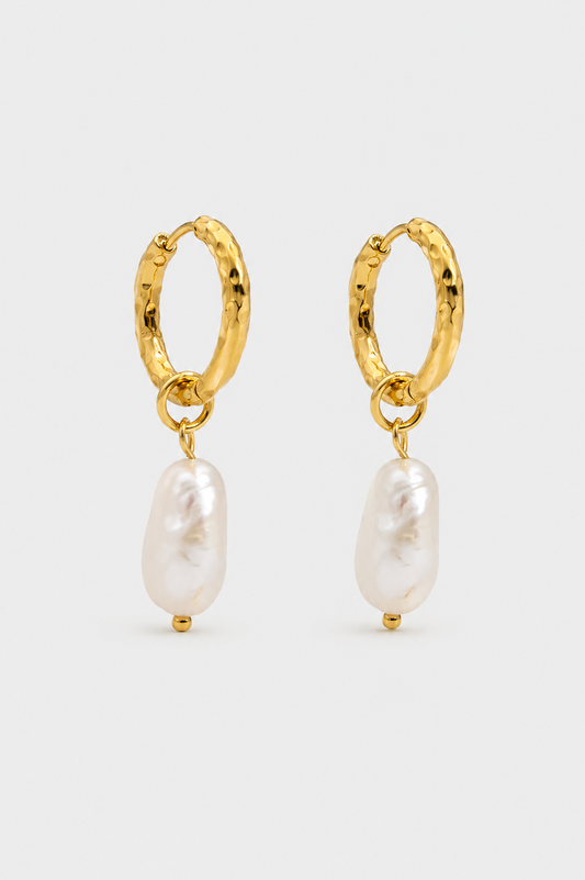 Pearl Hoops