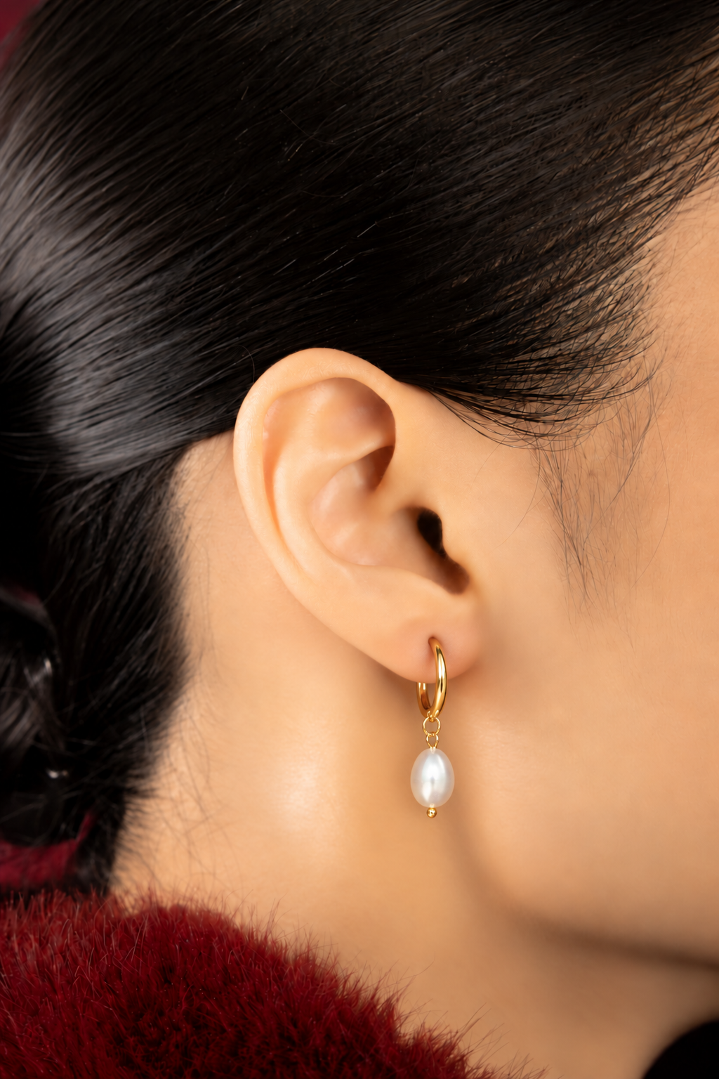 Belgravia Pearl Hoops
