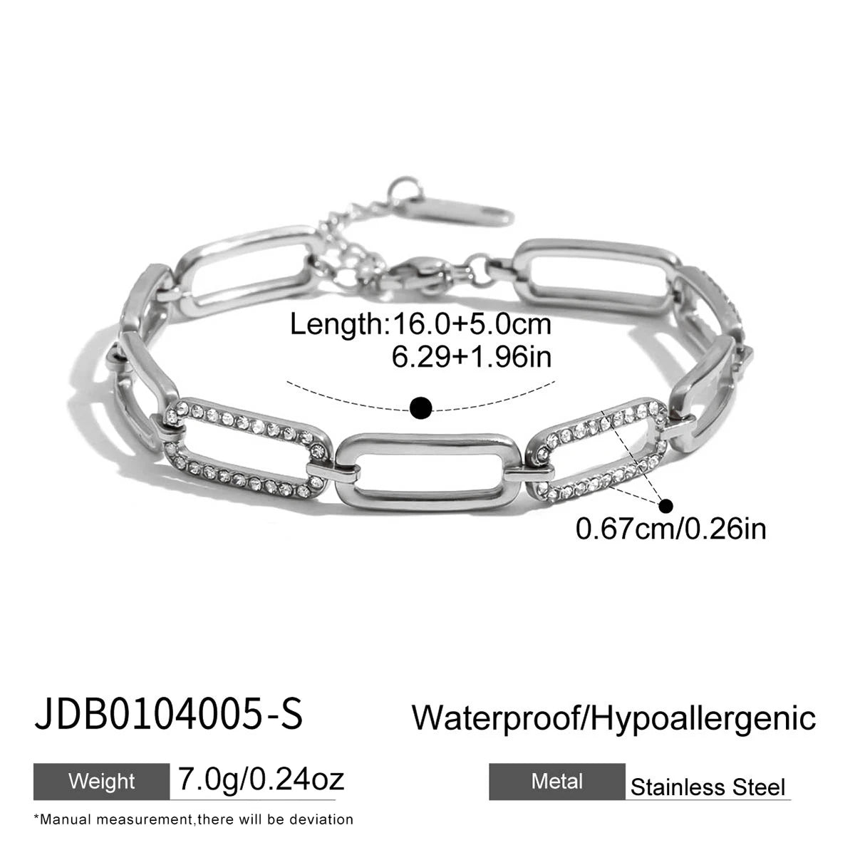 Kayla Bracelet Silver