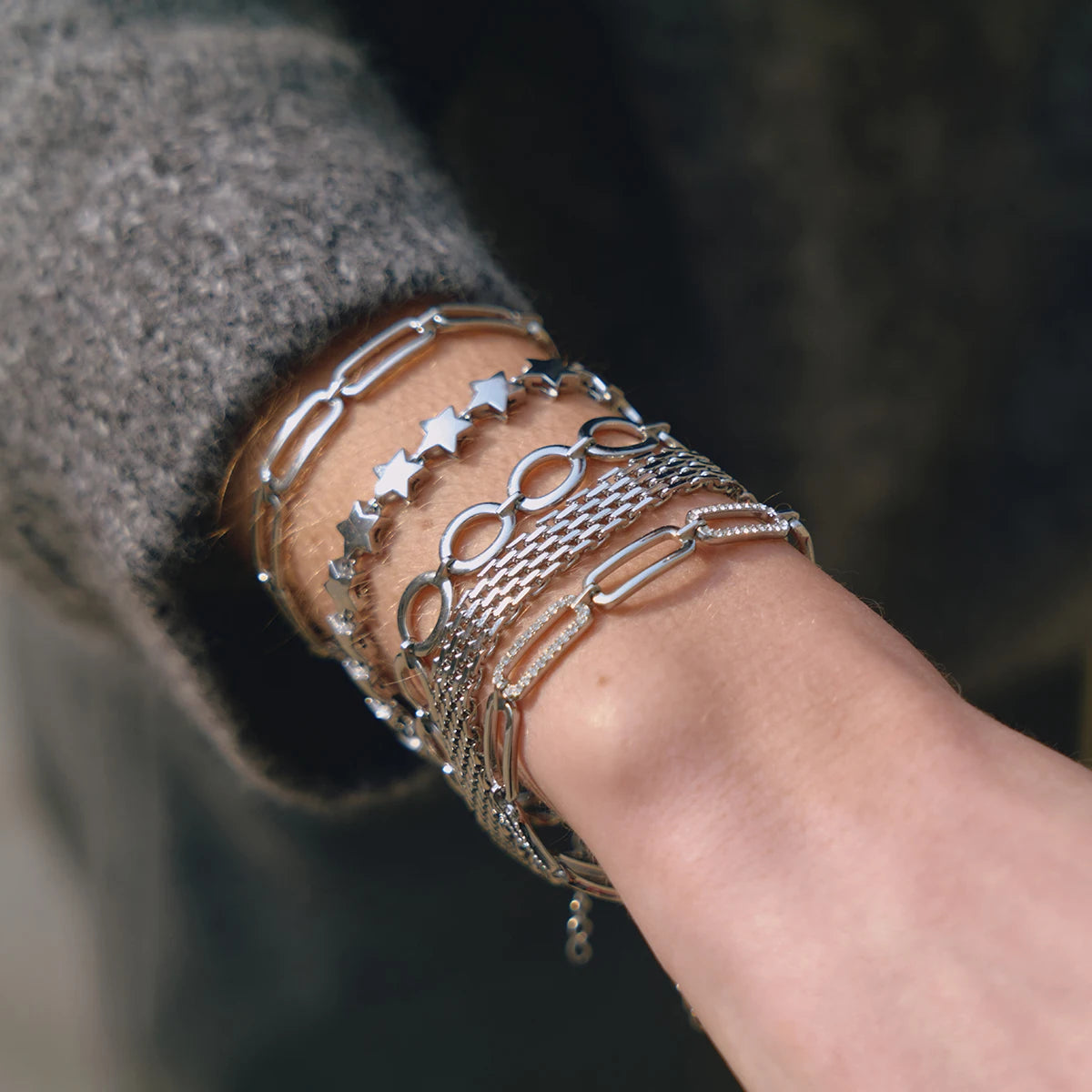 Kayla Bracelet Silver