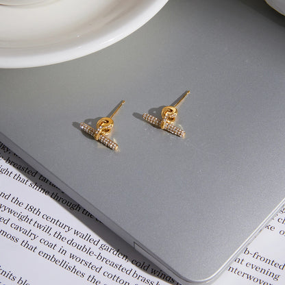 T Bar Earrings