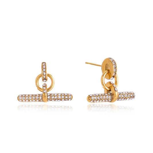 T Bar Earrings