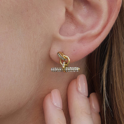 T Bar Earrings
