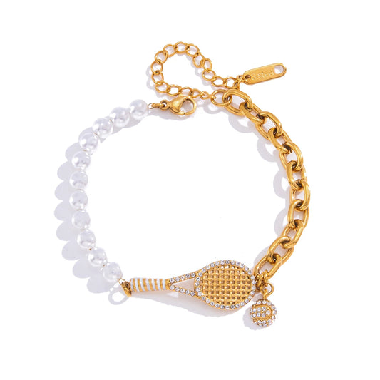 Tennis Racket Bracelet