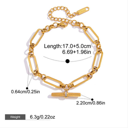 T Bar Bracelet